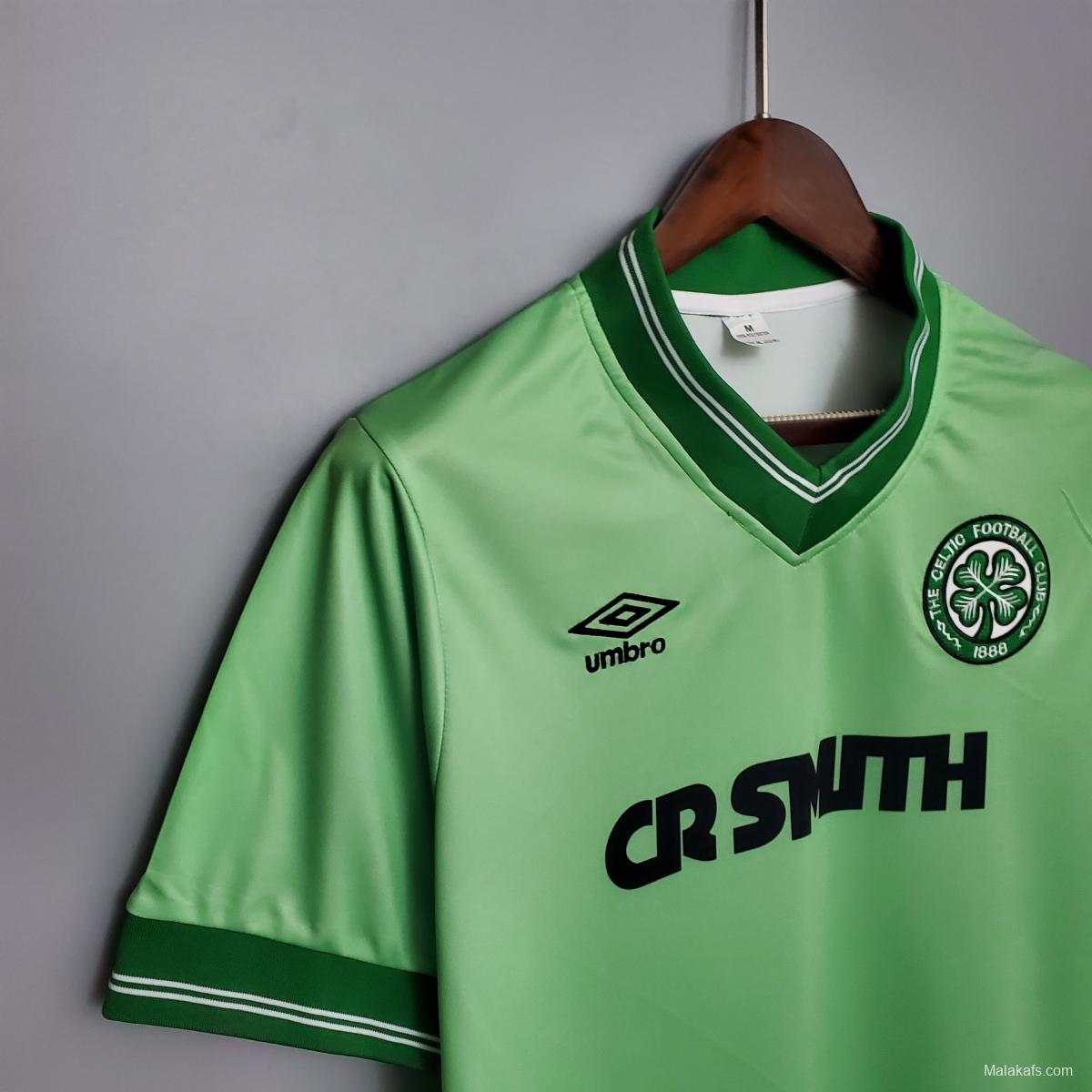 Retro Celtic 84/86 Away Soccer Jersey