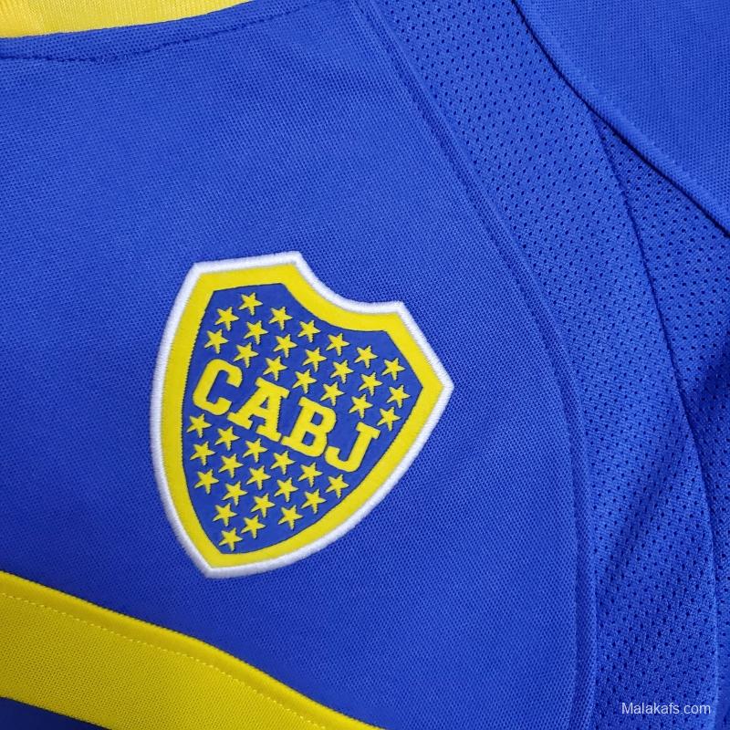 Retro Boca Juniors 03/04 home Soccer Jersey