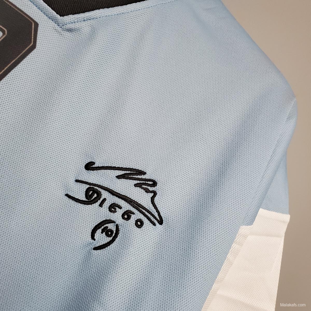 Argentina 2001 - Retro version jersey - #10 Maradona