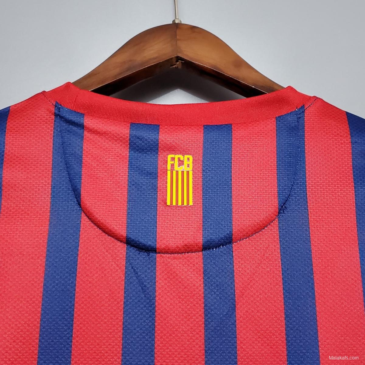 Retro Barcelona 11/12 home Soccer Jersey