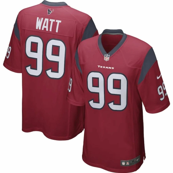 Men's J.J. Watt Player Limited Team Jersey - Red