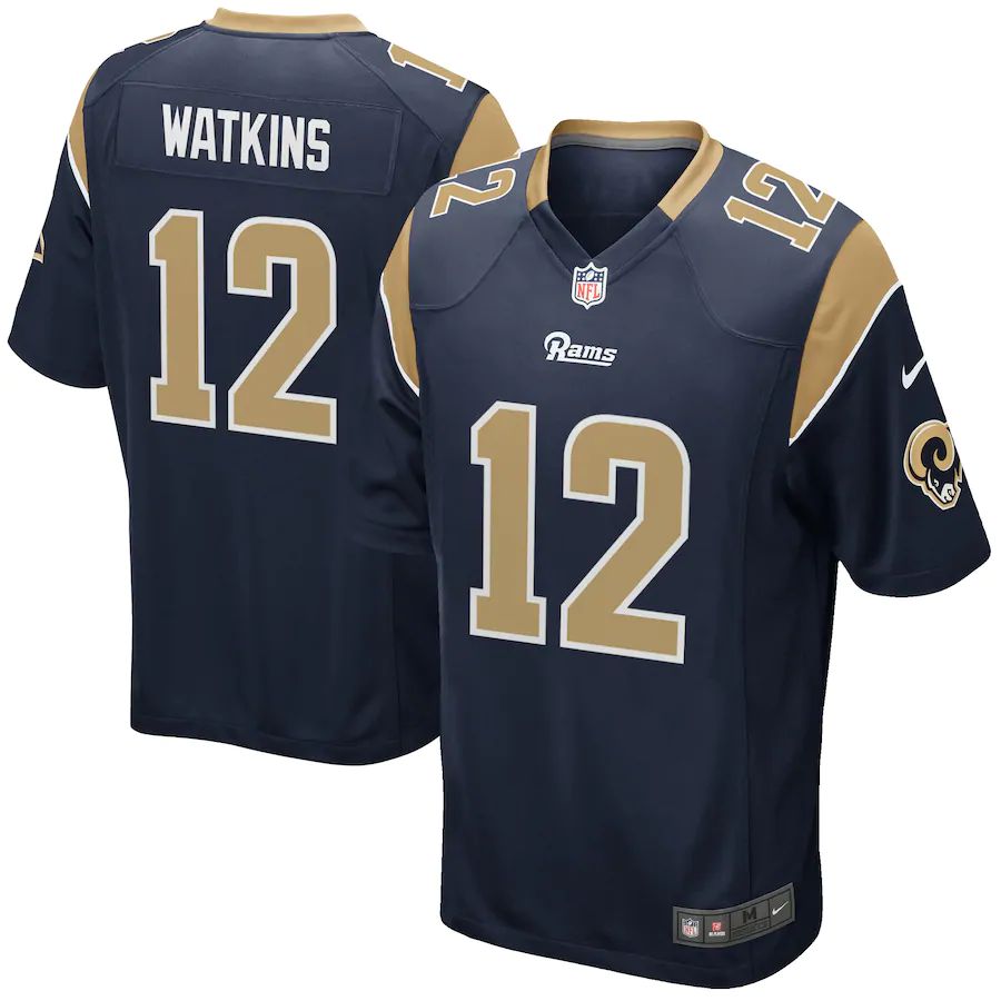 Men's Sammy Watkins Navy Player Limited Team Jersey
