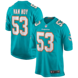 Men's Kyle Van Noy Aqua Player Limited Team Jersey