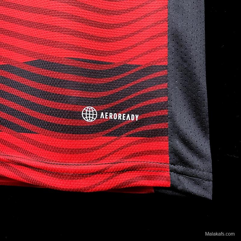 22/23 Flamengo Home  Soccer Jersey