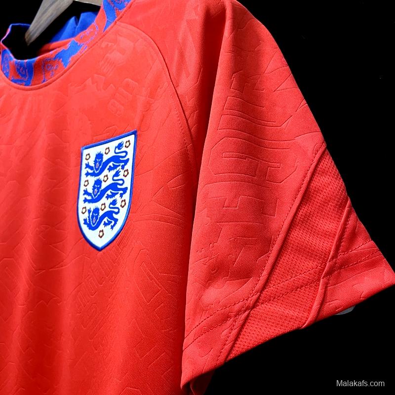 England 20/21 Red Pre-match Training Jersey