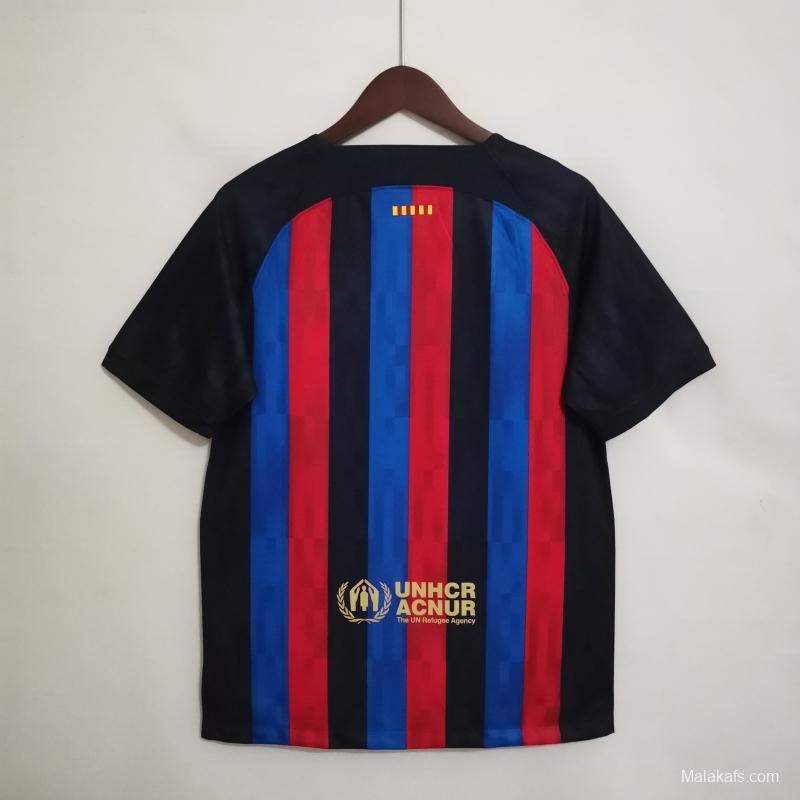 Barcelona 22 23 Home Soccer Jersey