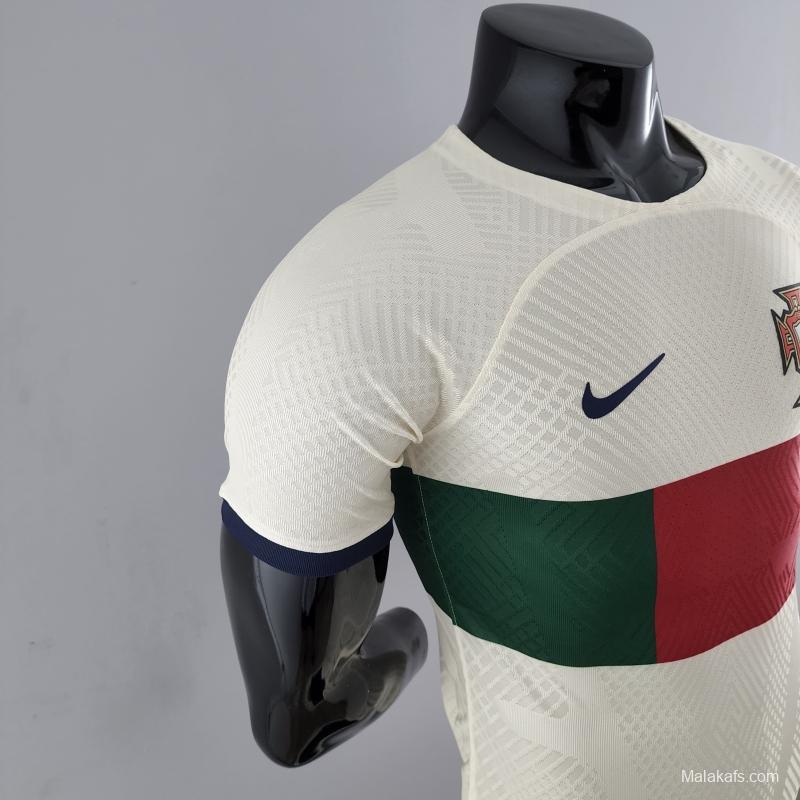 Portugal 22/23 Away Player Version Jersey