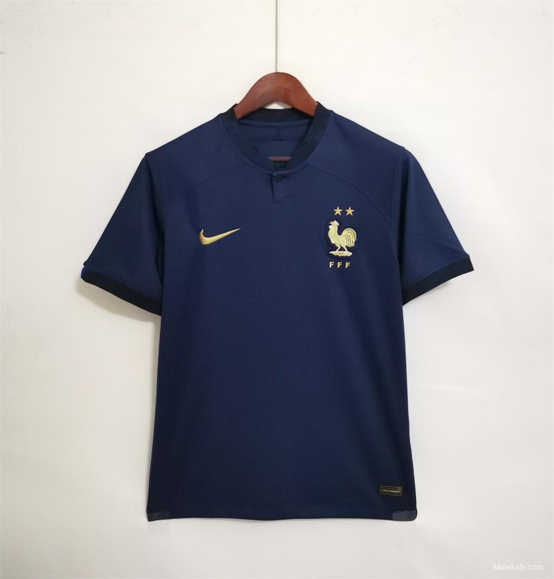 France 22/23 Home Fans Version Jersey