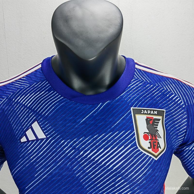 Player Version 2022 Japan Home Soccer Jersey