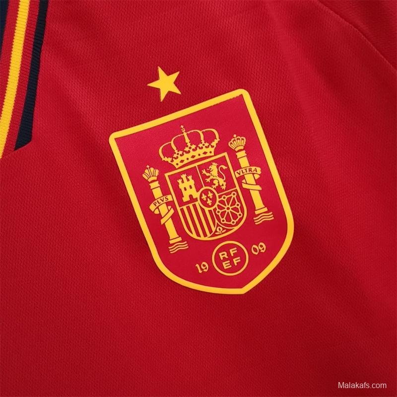 Spain 22/23 Home Fans Version Jersey