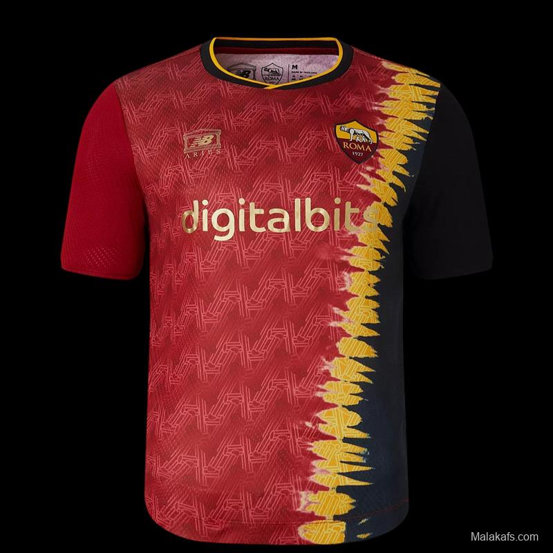 AS Roma 22/23 Home Aries Collection Jersey