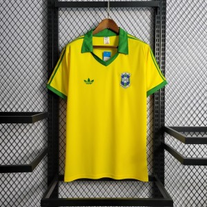 Retro 1997 Brazil Home Jersey