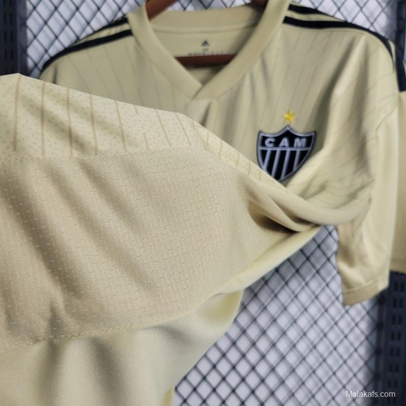 22-23 Atletico Mineiro Third Yellow Jersey