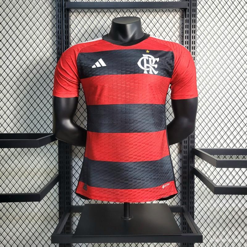 23-24 Player Flamengo Home Jersey