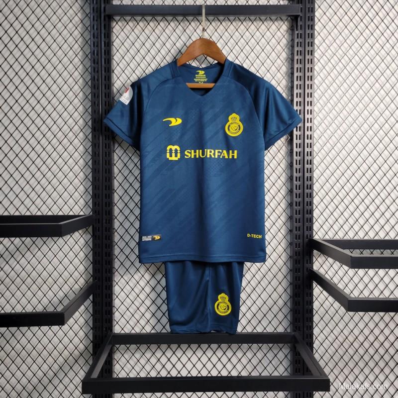 22-23 Kids Al-Nassr FC Away Jersey Size 16-28