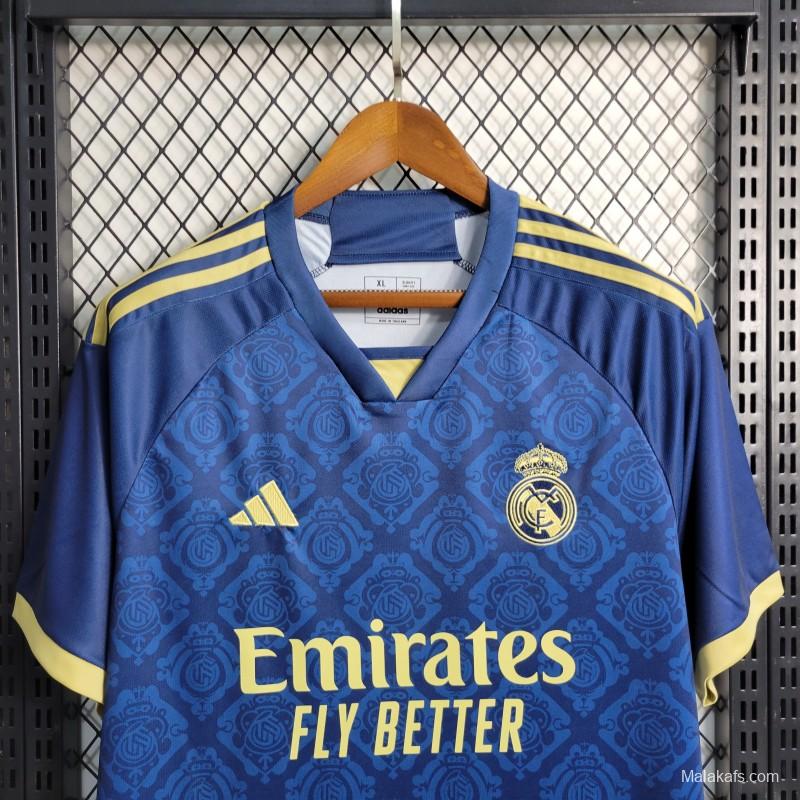 23-24 Real Madrid Navy Training Jersey