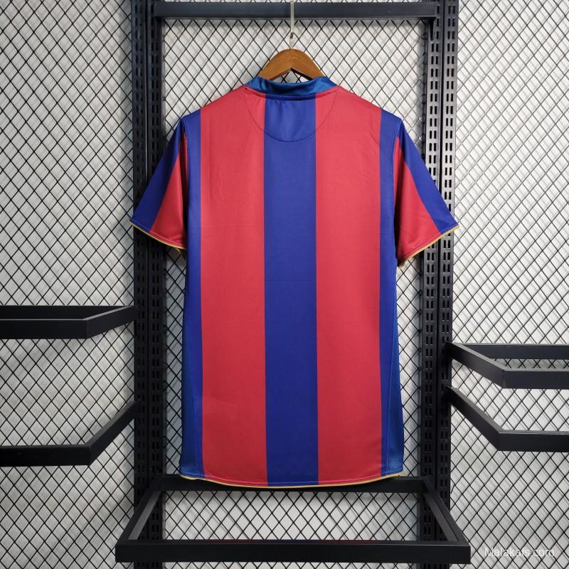 Retro 07-08 Barcelona Home Soccer Jersey