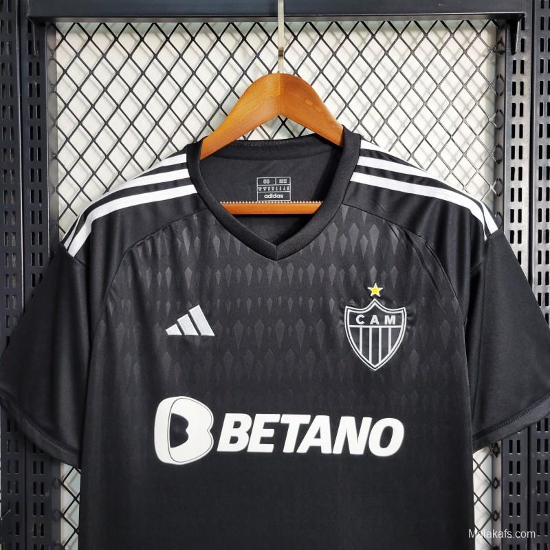 23-24 Atletico Mineiro Black Goalkeeper Jersey