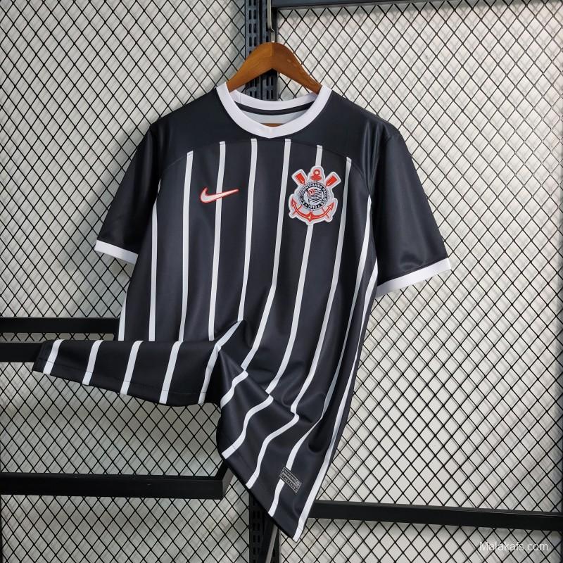 23-24 Corinthians Away Black Jersey