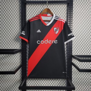 23-24 River Plate Black Third Jersey