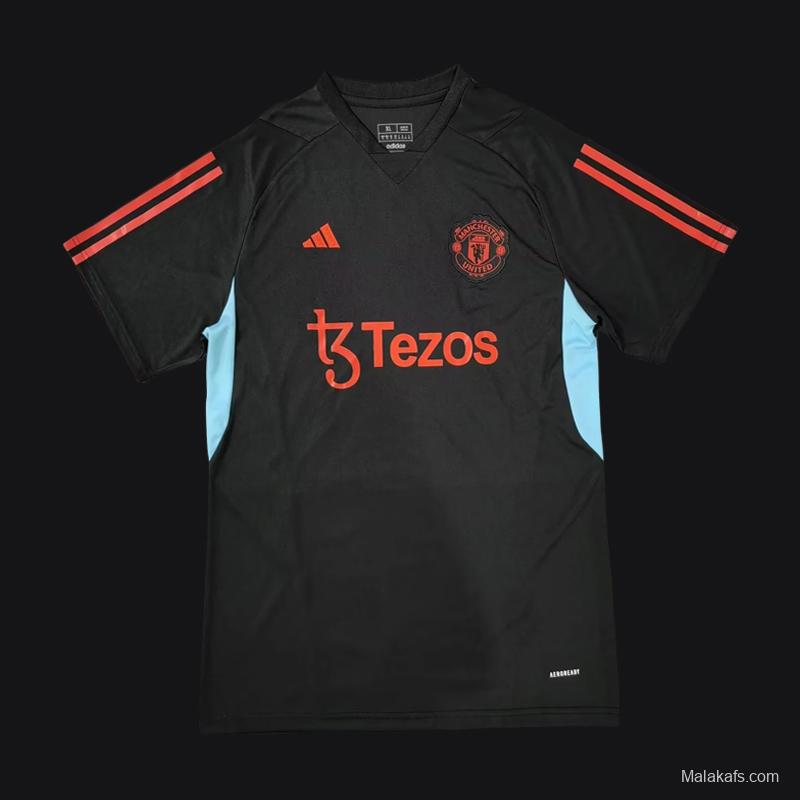 23/24 Manchester United Black Training Jersey