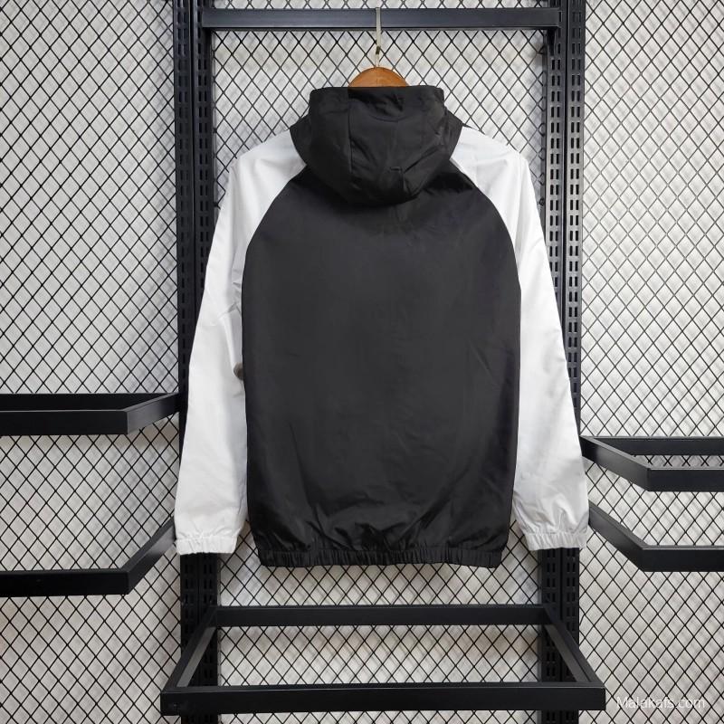 24/25 Sao Paulo Black/White Windbreaker