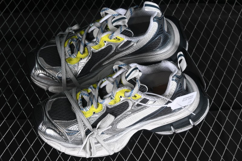 Balenciaga Phantom Sneaker Track Trainer Inspired with Transparent Heel Strap - W3XL57010