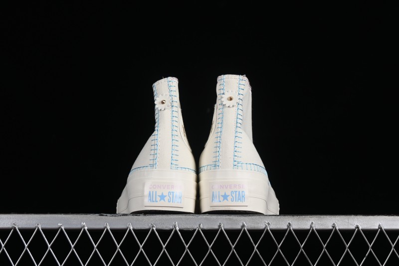 Converse All Star Lift Stitch Daisy Vulcanized Canvas Sneakers - A08731C