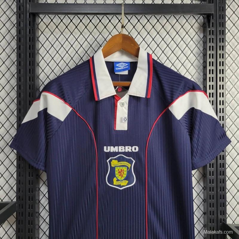 Retro 1996/98 Scotland Away Jersey