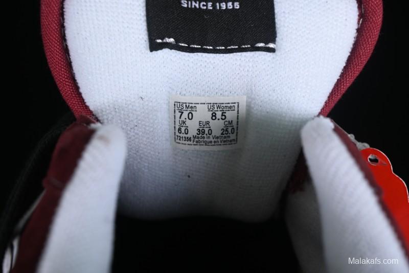 Vans Classics Knu Skool Chunky Tongue Retro Sneakers in Wine Red - VN0009QC02Y