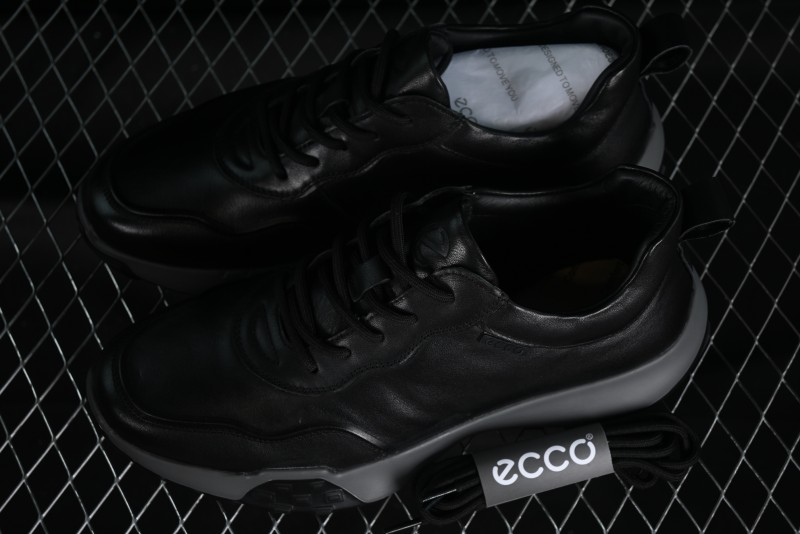 Ecco Pure Color Block Slip-Resistant耐磨耐磨运动鞋 41522801001