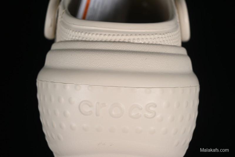 Crocs Classic Clog Snow House Retro Beach Clogs with Adjustable Heel Strap - B.D4