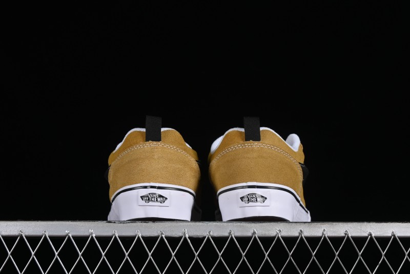 Vans Classics Knu Skool Retro Skate Shoes with Thick Tongue and Oversized Toe - VN0009QC5QJ1