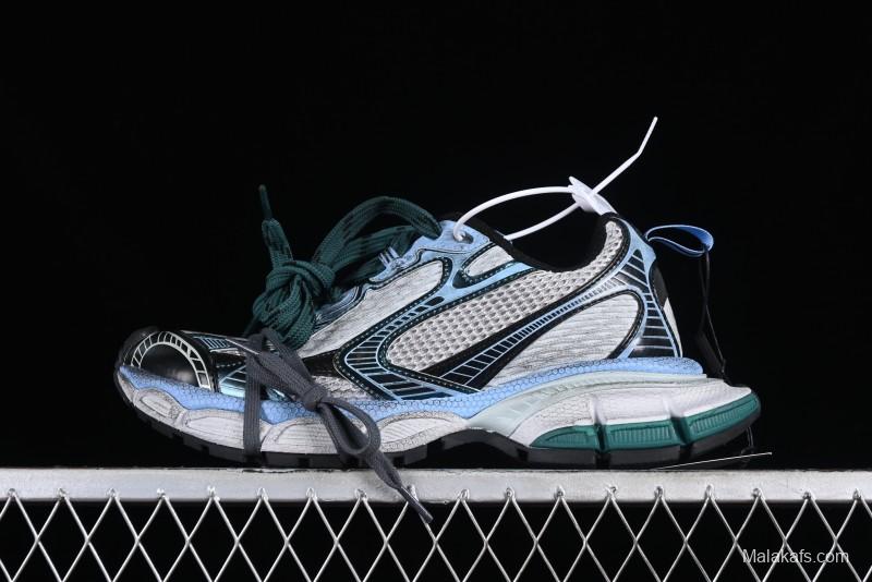 Balenciaga Phantom Sneaker 10th Generation Trend Running Shoes with Transparent Heel Strap - W3XL53124