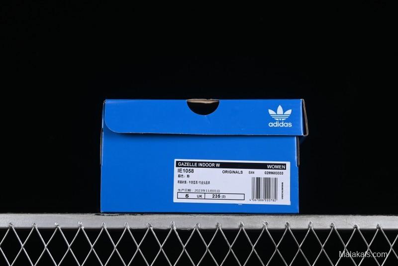 Adidas Originals Gazelle Indoor Retro Casual Slip-Resistant Low-Top Sneakers - IE1058