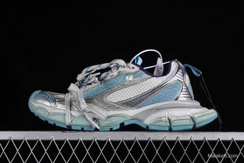 Balenciaga Phantom Sneaker 10th Generation Trend Running Shoes with Transparent Heel Strap - W3XL54095