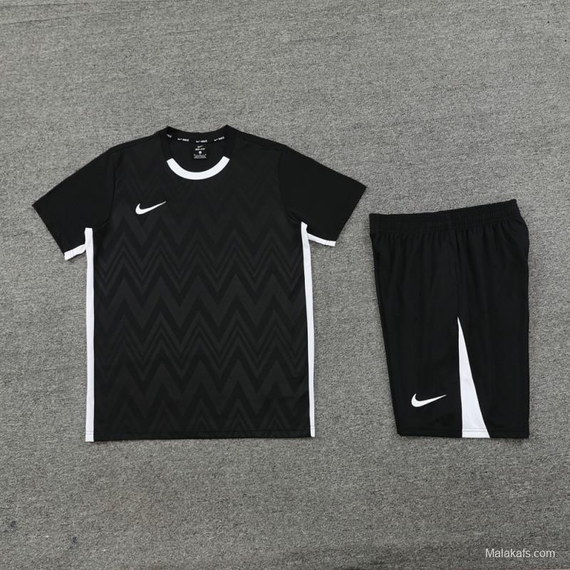 24/25 Nike Black Short Sleeve Jersey+Shorts