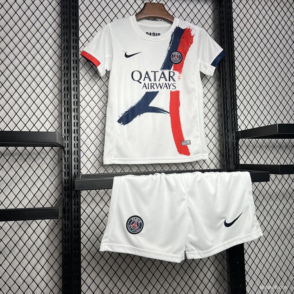 24/25 Kids PSG Paris Saint-Germain Away Jersey