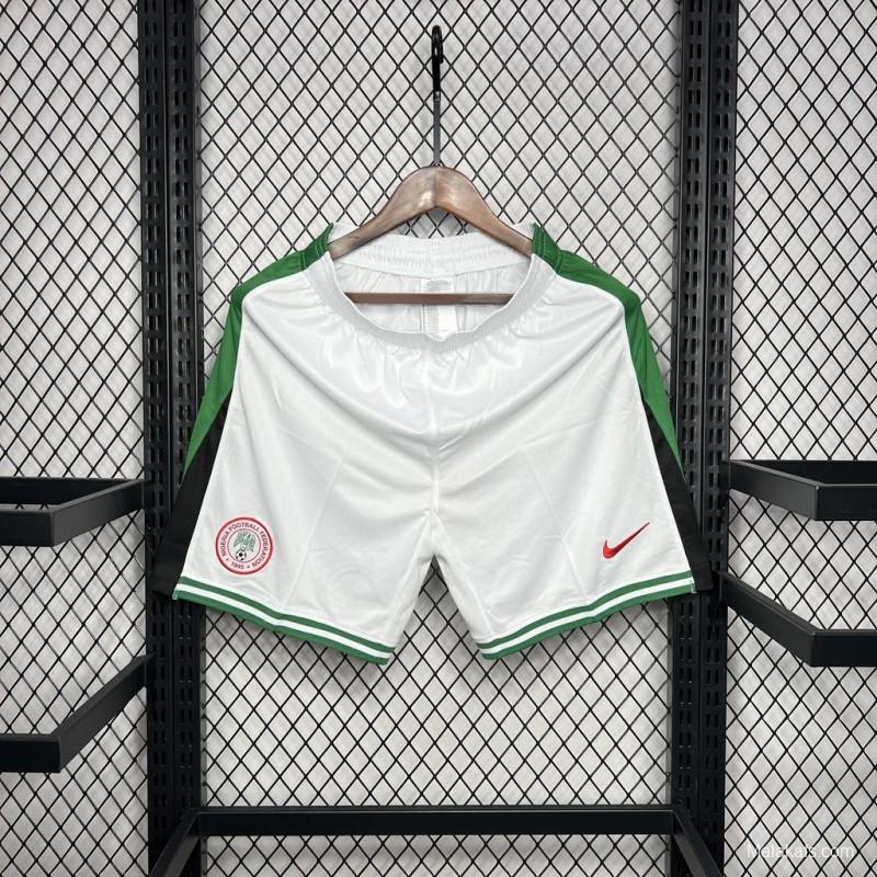 2024 Nigeria Home Shorts