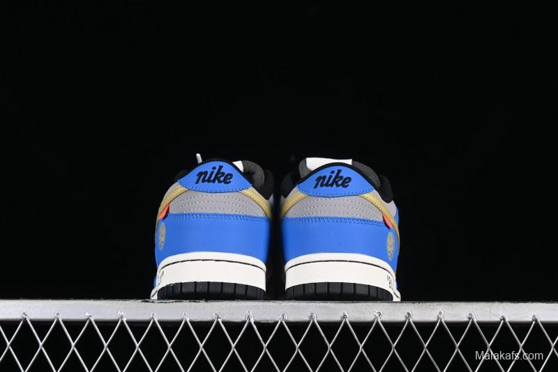 Nike SB Dunk Low Power Rangers Triceratops Colorway Low-Top Casual Skateboarding Shoes - ZZ1998-007