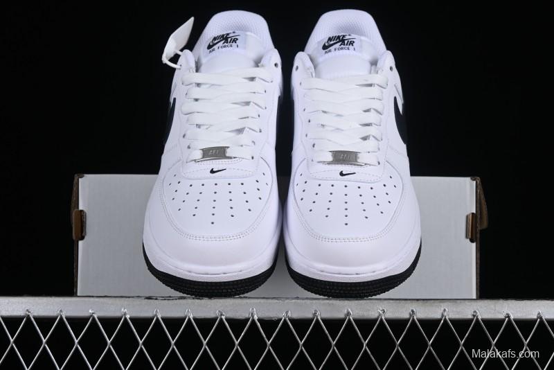 Nike Air Force 1 '07 Low Casual Sneakers in Black and White - FQ4296-101