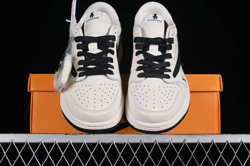 Nike Air Jordan 1 Low OG SP Travis Scott x Fragment Design Collaboration Sneakers - SJ2068-002