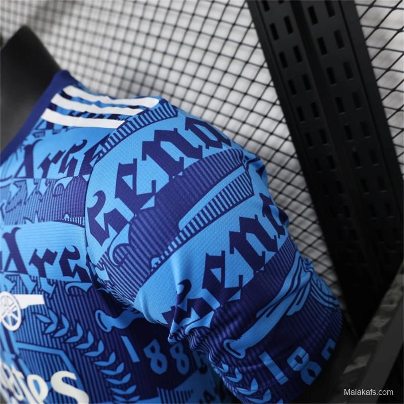 25/26 Player Version Arsenal Match Training Blue Jersey