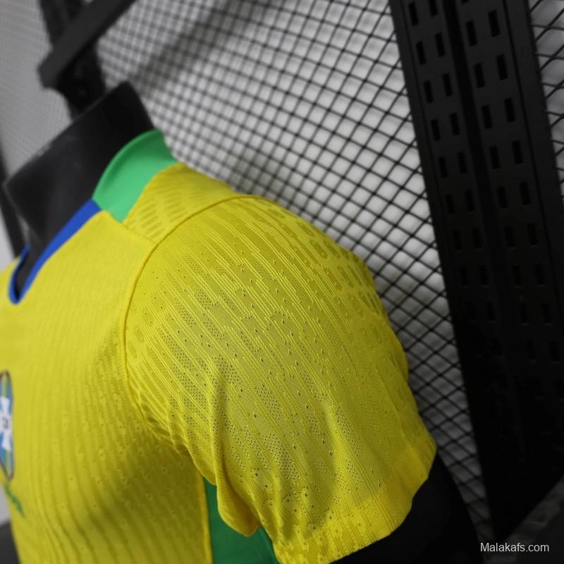 25/26 Player Version Brazil Yellow Jersey