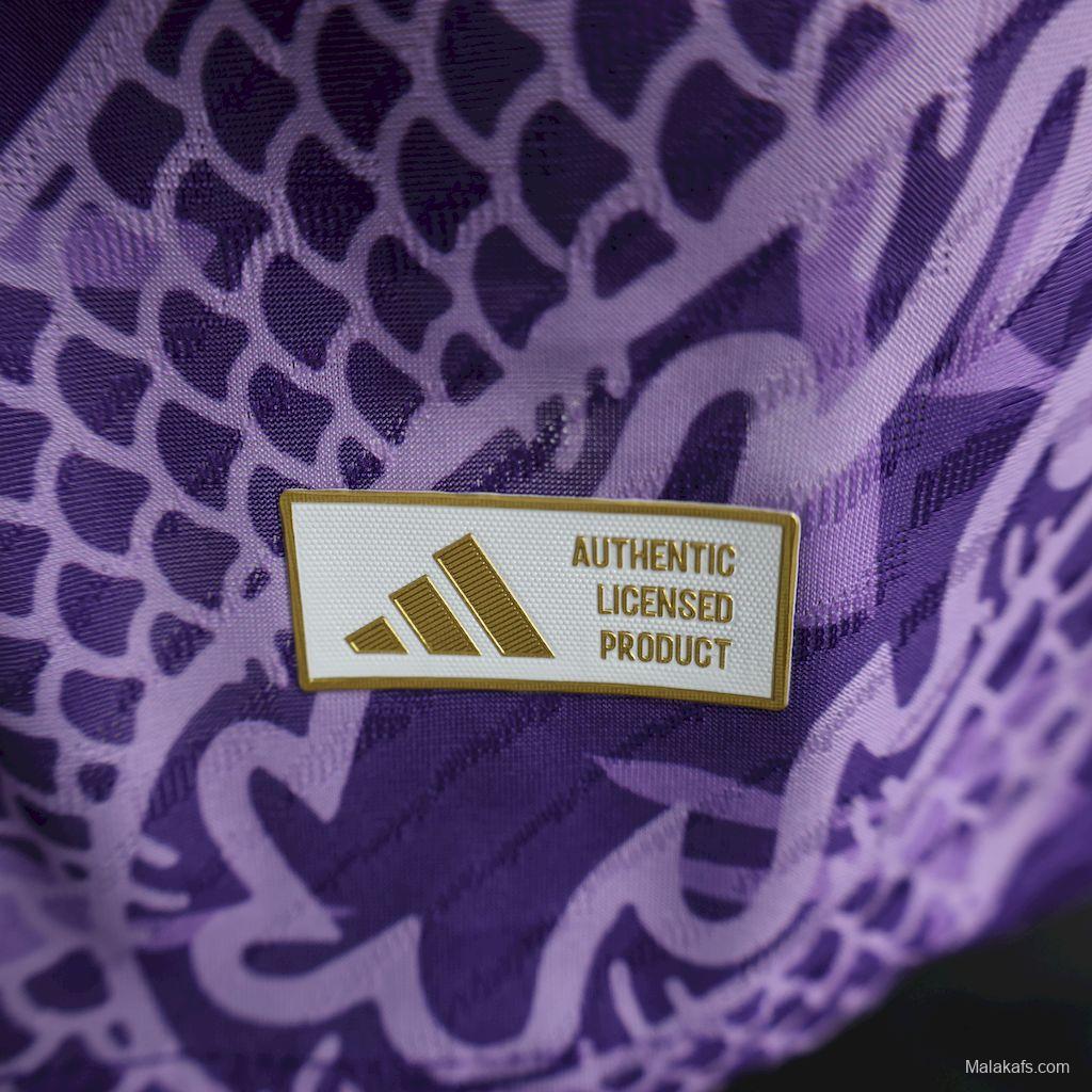 25/26 Player Version Real Madrid Purple Special Edition Jersey