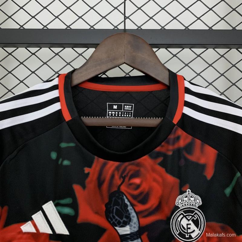 25/26 Real Madrid Special Red Rose Jersey