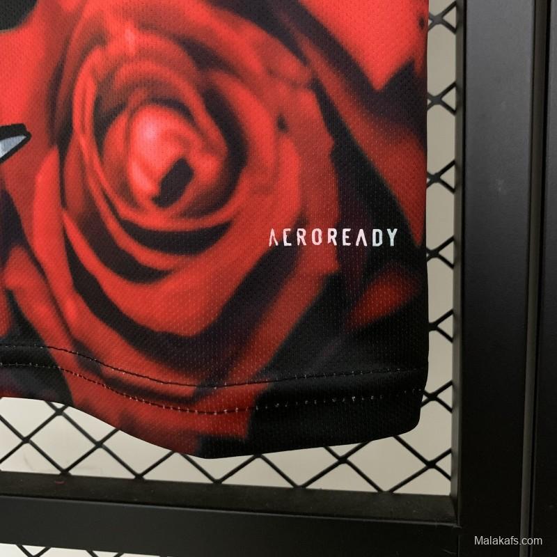 25/26 Real Madrid Special Red Rose Jersey