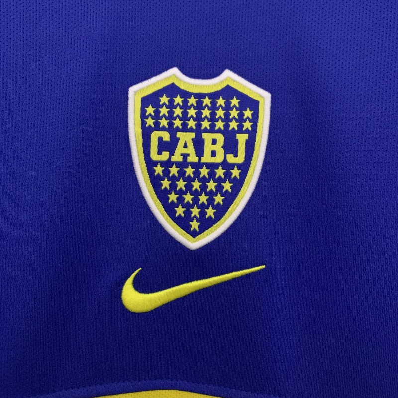 02/03 Retro Boca Juniors Home Jersey