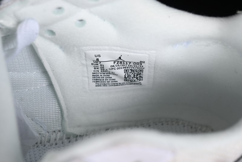Nike Travis Scott x Jordan Cut The Check AJ1 Basketball Shoes with Velcro Strap - FZ8117-003