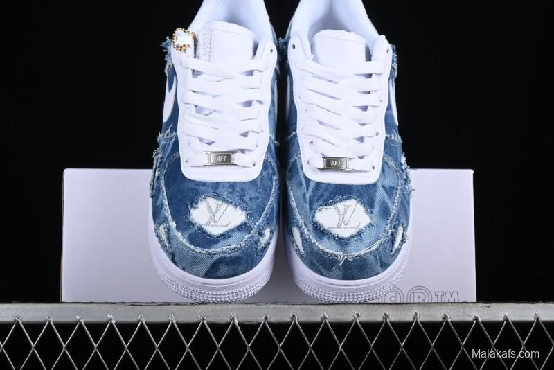 Nike Air Force 1 '07 Low Custom Casual Sneakers - CW2288-111